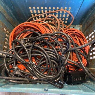 3038	

Extension Cords, multi USB Plug
BLUE TOTE NOT INCLUDED