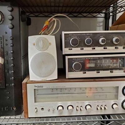 #5192 â€¢ Nikko Solid-State Stereo Amplifier, Stereo Tuner, Technics Stereo Receiver, And More