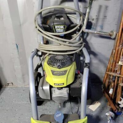 #1274 â€¢ Ryobi GCV 190 Pressure Washer