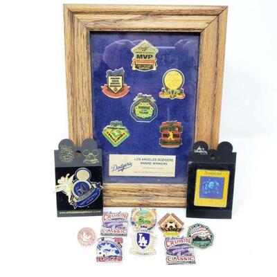 854	

16 Pins
Includes Disneyland, LA Dodgers, And More