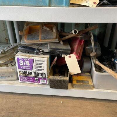 3042	

Tools, Rubber Gloves, Cooler Motor, Mask, Grease Gun, Drill Bit Set And More
Tools, Rubber Gloves, Cooler Motor, Mask, Grease Gun,...