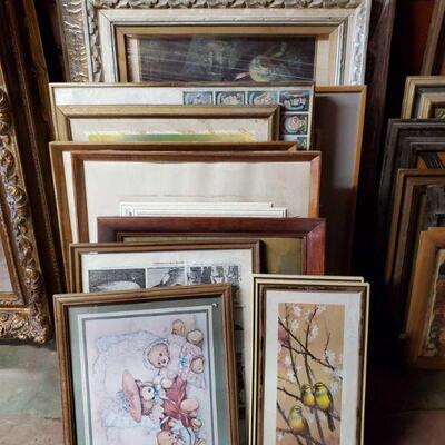3090	

16 Framed Artworks
Measurements Range Approx