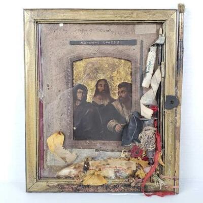 #2024 â€¢ Self Portrait Raphael Sanzo And Friends by Ron Pippin