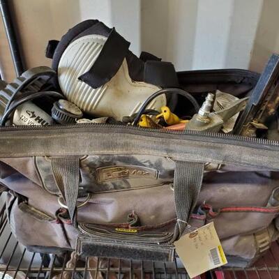 #5120 â€¢ FatMax Tool Bag Full Of Tools, Includes Knee pads, Inflator, and More!
