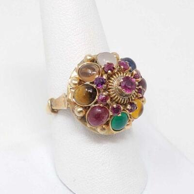 810	

14k Gold Ring, 8.1g
Weighs Approx 8.1g Size 9