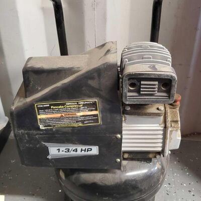 5522	

Central Pneumatic Pancake Compressor 1-3/4 HP
Central Pneumatic Pancake Compressor 1-3/4 HP