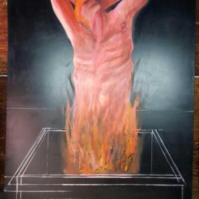 #2046 â€¢ Anatomy Painting by Ron Pippin