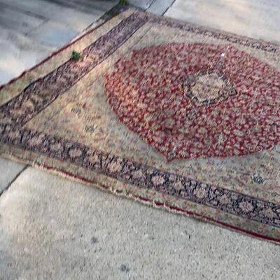 https://www.ebay.com/itm/114645002329	BA5090: Genuine Hand Woven Wool Oriental Area Rug Pickup Only 117" Wide X 172 Long		Auction
