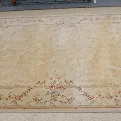 1057	MOURISON CHATEAU PROVENCE COLLECTION WOOL ROOM SIZE RUG, 9 FT 9 IN X 13 FT 9 IN
