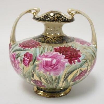 1084	HAND PAINTED NIPPON VASE W/ BLUE MAPLE LEAF MARK. 6 3/4 IN H 	50	100	25	PLEASE PAY ATTENTION FOR DAILY ADDITIONS TO THIS SALE....