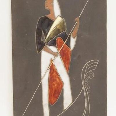 1087	MID CENTURY MODERN SIGNED ENAMEL TILE. 6 IN X 13 1/2 IN 	50	100	20	PLEASE PAY ATTENTION FOR DAILY ADDITIONS TO THIS SALE. PARTIAL...