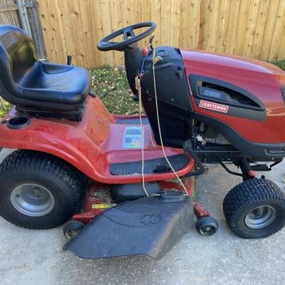 Craftsman YT 3000 mower.