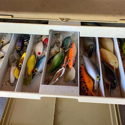 Tackle Box With Lures