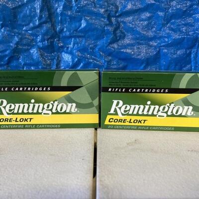 (36) rounds of .243 rifle ammo.