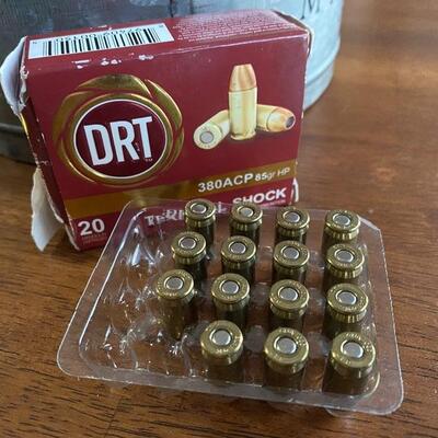 15 DRT 380 ACP 85gr HP Terminal Shock Bullets