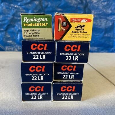 (400) rounds of .22 LR ammo.