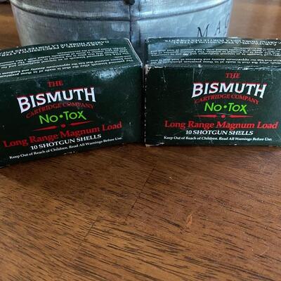 (2) Boxes of Bismuth Long Range Shot Gun Shells