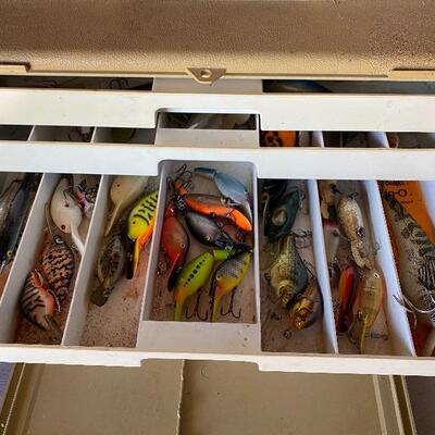 Tackle Box With Lures