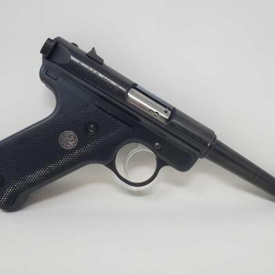 534	

Ruger MKII .22LR Semi-Auto Pistol with Case
NO CA
Serial Number: 221-82752
Barrel Length: 4.75"

NO CA BUYERS! Out of state...