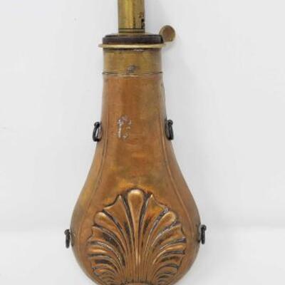#1626 â€¢ James Dixon & Sons Sheffield Powder Flask