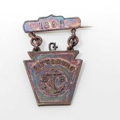 #1594 â€¢ US Naval Badge 1896