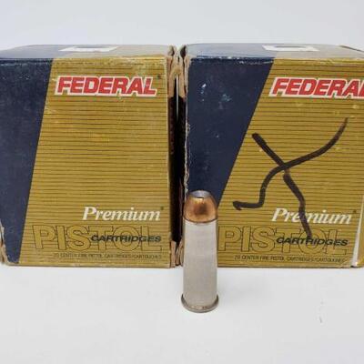 #1210 â€¢ 40 Rounds Of Federal Premium 44 REM. MAG- 240 GR.