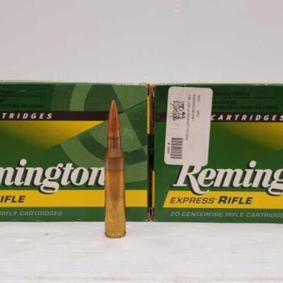 #830 â€¢ 80 Rounds Of Remington 338 LAPUA MAG- 250 Grain