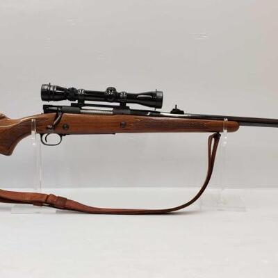 #954 â€¢ Winchester 70 .375 H&H Mag Bolt Action Rifle And Scope