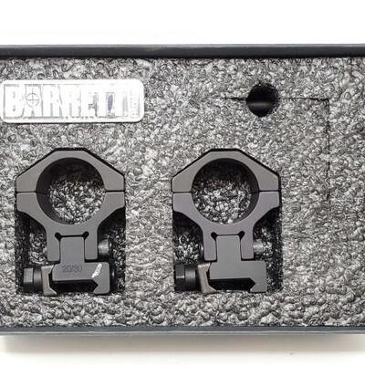 #852 â€¢ 30mm Ultra High 1.4" Barrett Scope Rings
LIVE IN 5d 20h 5min
