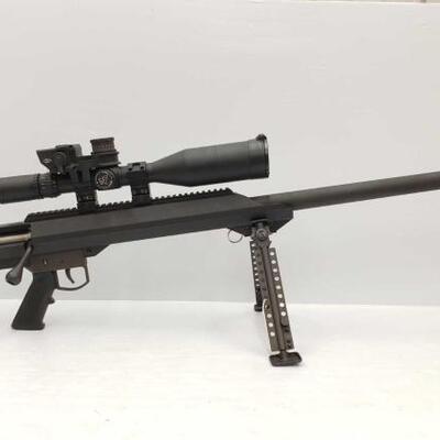 700	

Barrett M-99 .416 32'' Heavy Bolt-Action Rifle w/ Nightforce Scope and Pelican Case
This rifle features a Nightforce NSX...