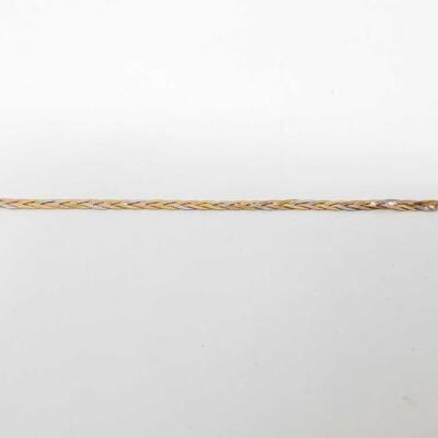 #2050 â€¢ 14k Gold Bracelet, 2.8g