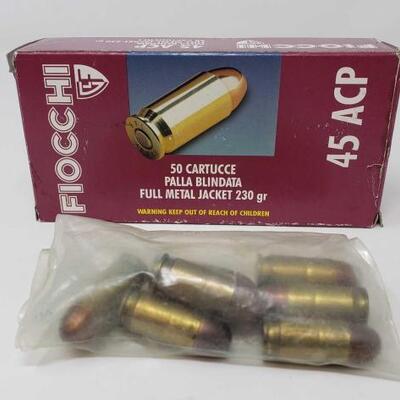 #1220 â€¢ Approx 7 Rounds Of .42, Approx 50 Rounds Of 45 ACP
