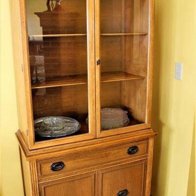 Dining room display hutch.