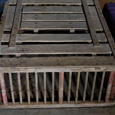 Antique Chicken Cage
