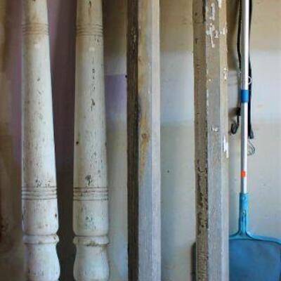 Architectural pillars.