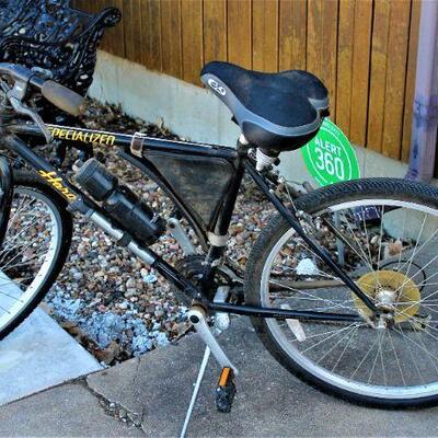 Get active with this hybrid bike.