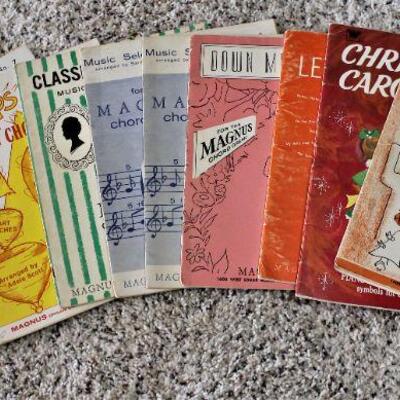 Vintage sheet music.