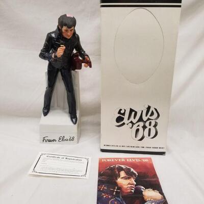 Elvis '68 Decanter By McCormick w/ COA