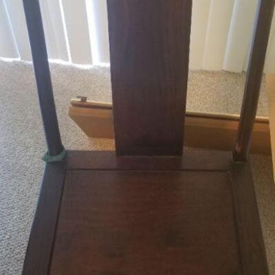 one of the rosewood side chairs