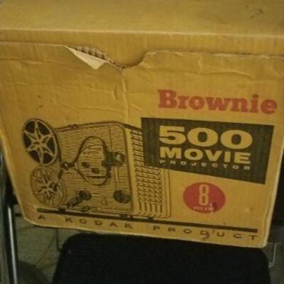 Vintage movie projector