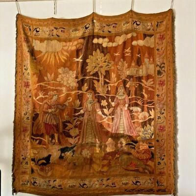 https://www.ebay.com/itm/125316384723	JK1021 ANTIQUE TAPESTRY ART, APPROX 5 X 9 FT		Auction 	 Starts 05/20/2022 After 6 PM 
