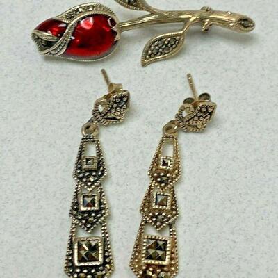 https://www.ebay.com/itm/125319140551	LB1062 STERLING SILVER EARRINGS AND ROSE PIN 		Auction 	 Starts 05/20/2022 After 6 PM 
