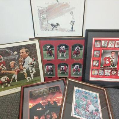 Legends of Glory 28"x22" -UGA Bulldogs 28"x22" -2002 SEC Champions 22"x26" -An Athletic Heritage...