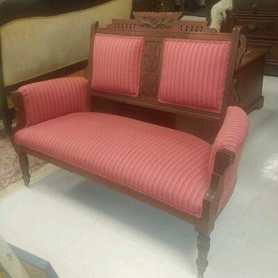 victorian sofa  175.00