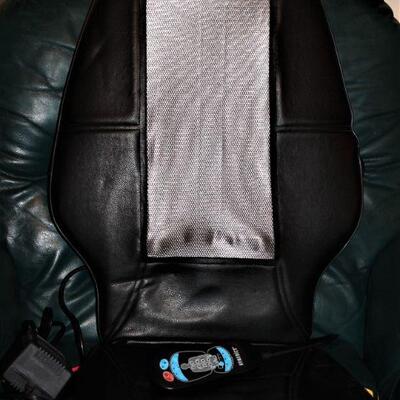 HoMedics chair massager is the perfect ending to a long day.  Back and legs.