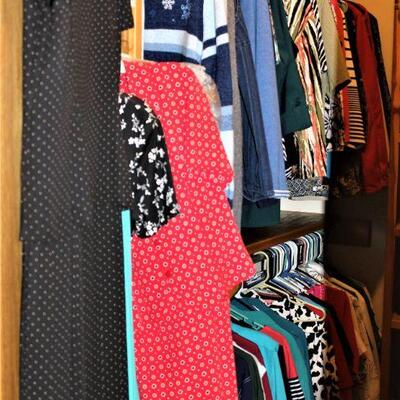 Nice selection of women's clothing.