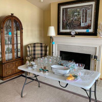 Living room - smalls, display cabinet,etc,