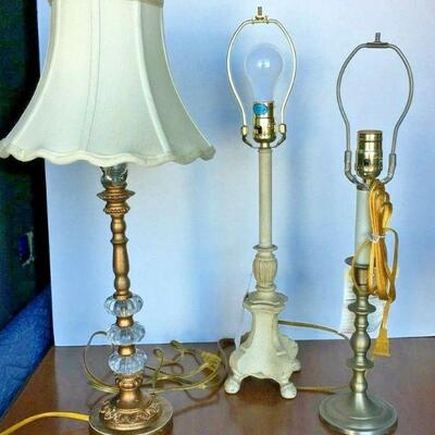 https://www.ebay.com/itm/114764903765	KG0061 LOT OF 3 MISC TABLE LAMPS		Buy-It-Now	19.99
