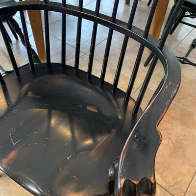 Vintage fan-back Windsor chair. PAIR AVAILABLE