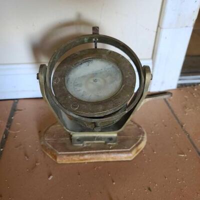 2024	

Nautical Compass
Measures Approx: 8" x 6" x 6"